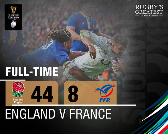 England v France FT Six Nations 2019